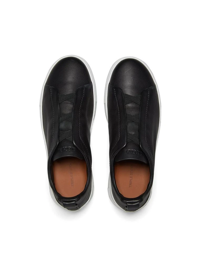 Zegna Zegna Triple Stitch Low-Top Sneakers 4