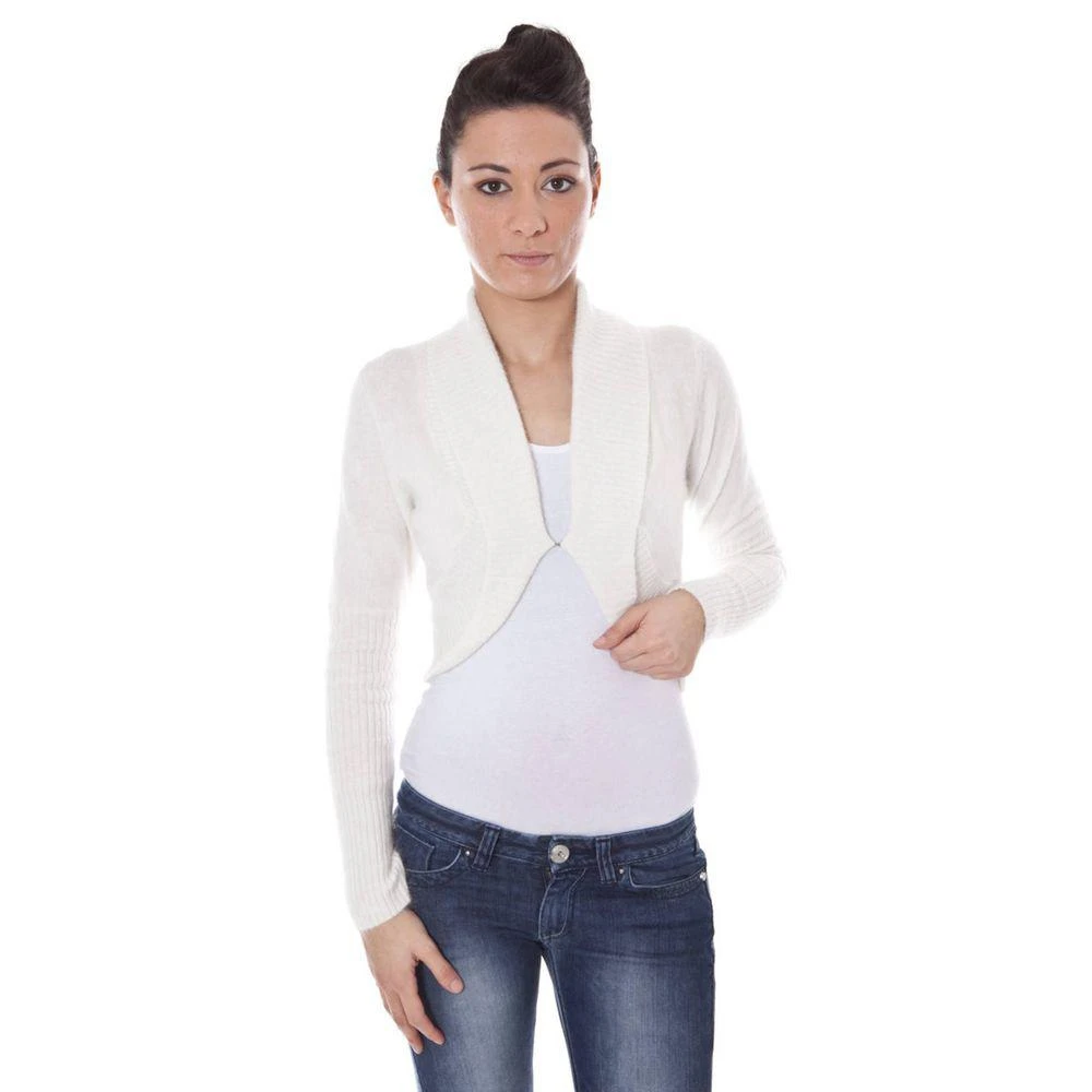 Datch White Wool Sweater 1