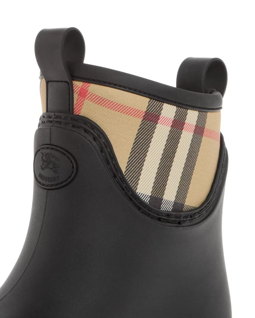 Burberry Women's Marsh Stamp Check Rain Booties 5