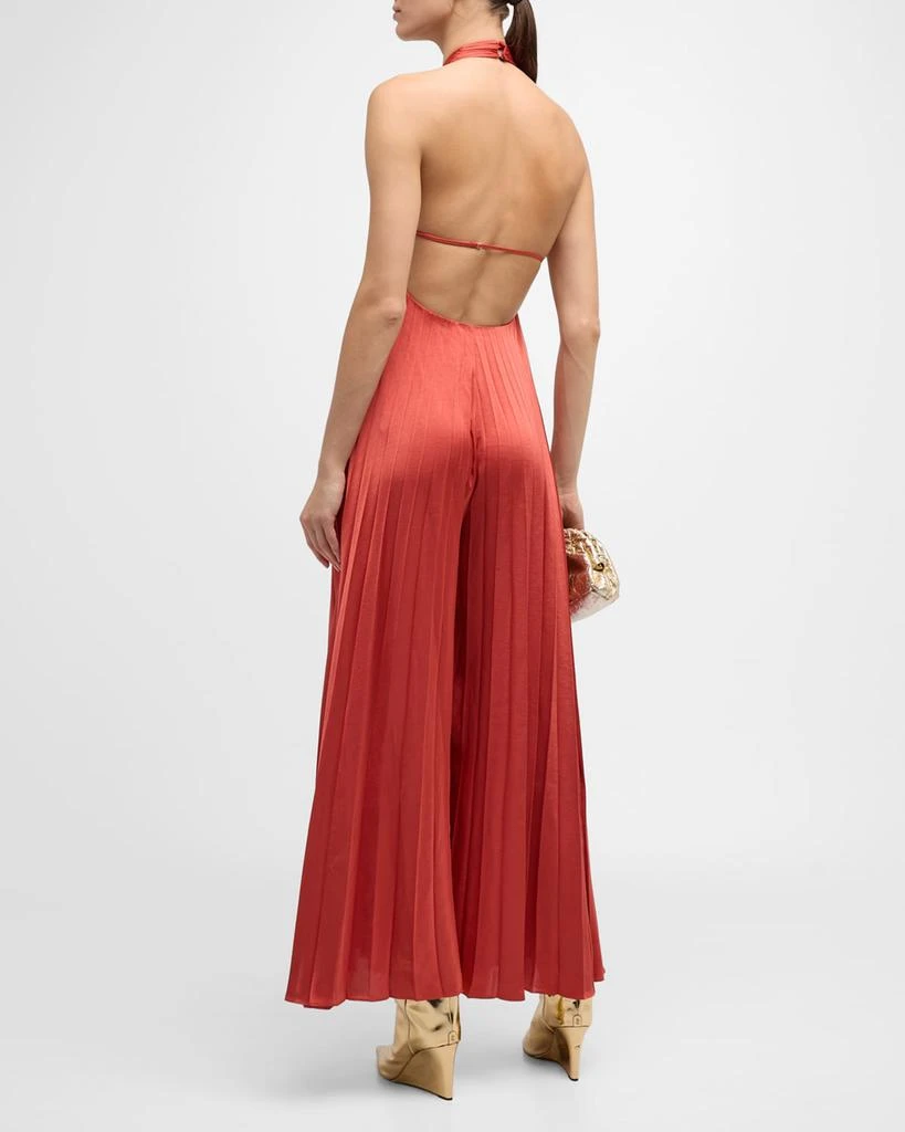 A.L.C. Rio Halter Wide-Leg Jumpsuit 4