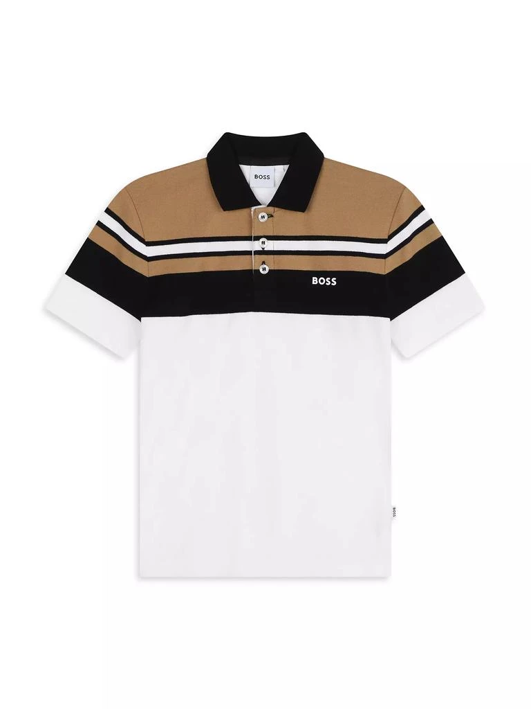 Hugo Boss Little Boy's & Boy's Logo Polo Shirt 1