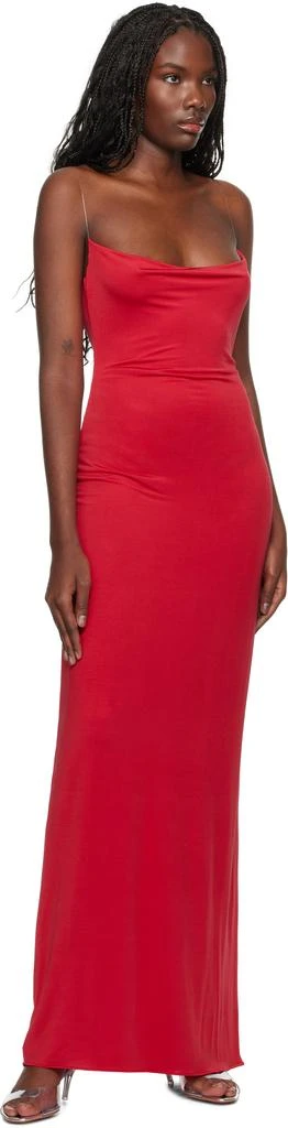 Mirror Palais Red 'The Persona' Maxi Dress 4