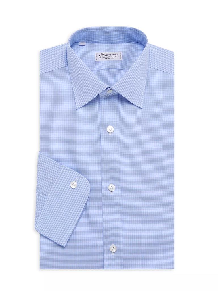 Charvet Solid Poplin Dress Shirt