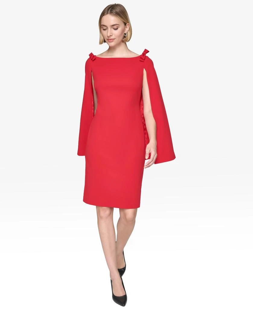 Karl Lagerfeld Paris SHEATH DRESS WITH CAPE 5