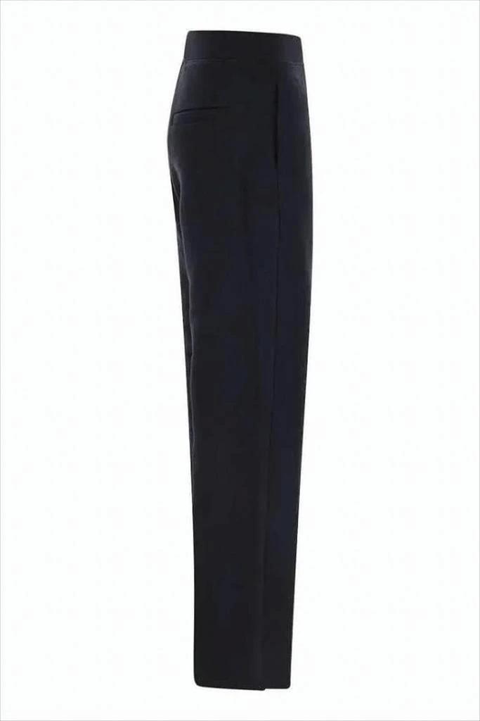 Max Mara Cropped Black Wide-Leg Training Pants 3