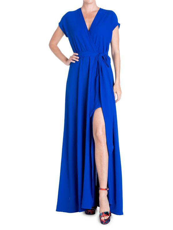 Meghan LA Jasmine Side Slit Maxi Dress