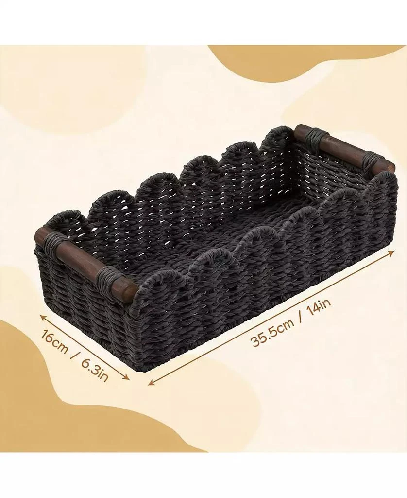 YIGII Handcrafted Wicker Storage Basket 3