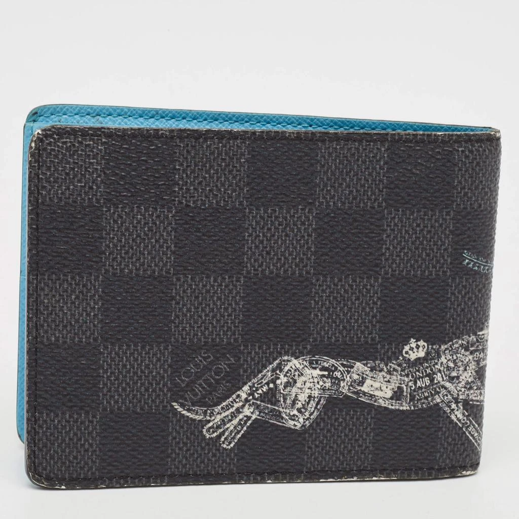 Louis Vuitton Louis Vuitton Damier Graphite Canvas Animal Slender Wallet 6