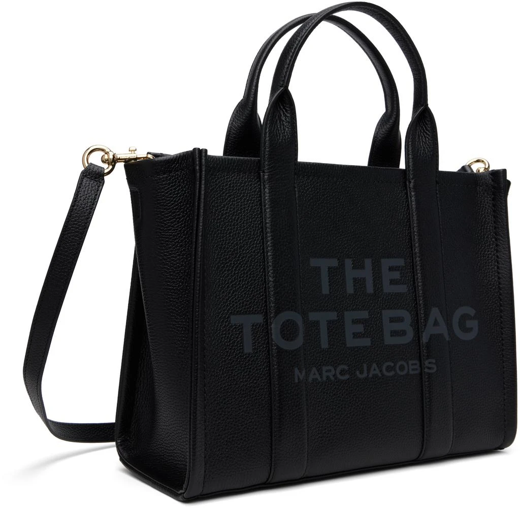 Marc Jacobs Black 'The Leather Medium' Tote 2