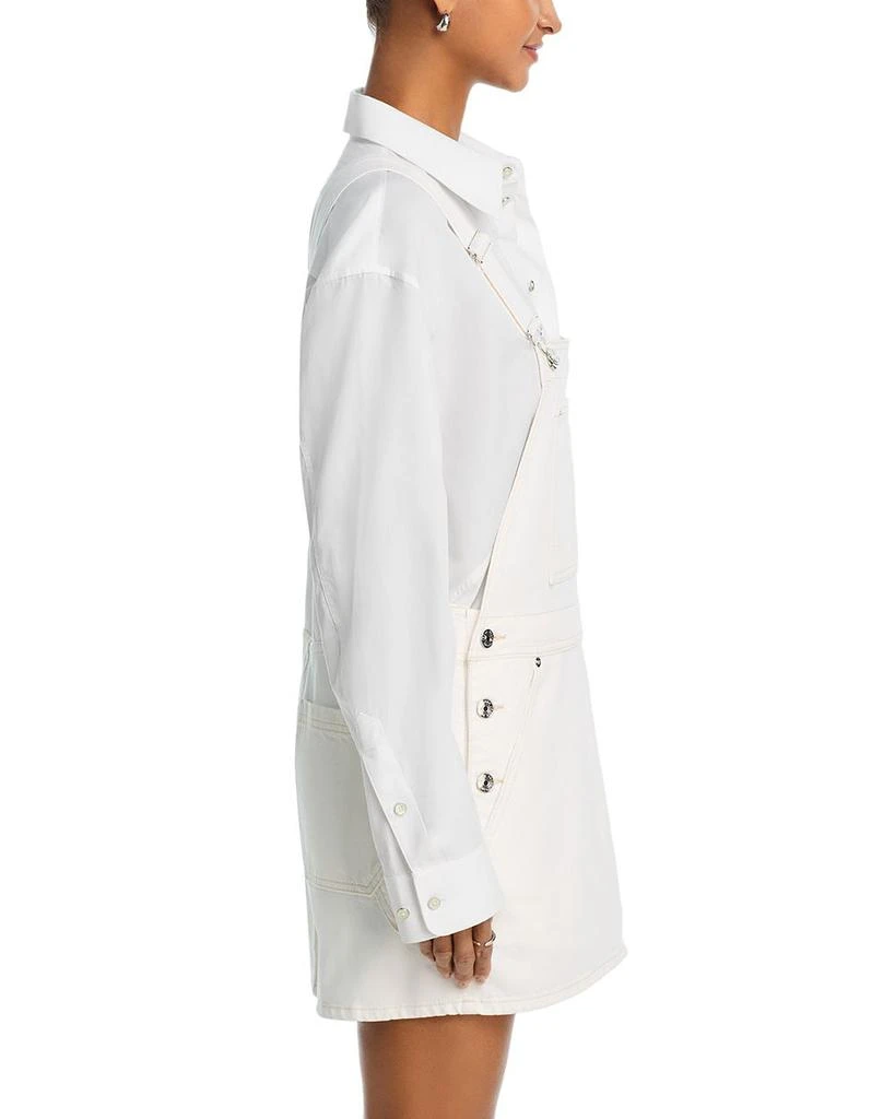 FRAME The Skirtall Overall Dress in Au Natural Clean 5