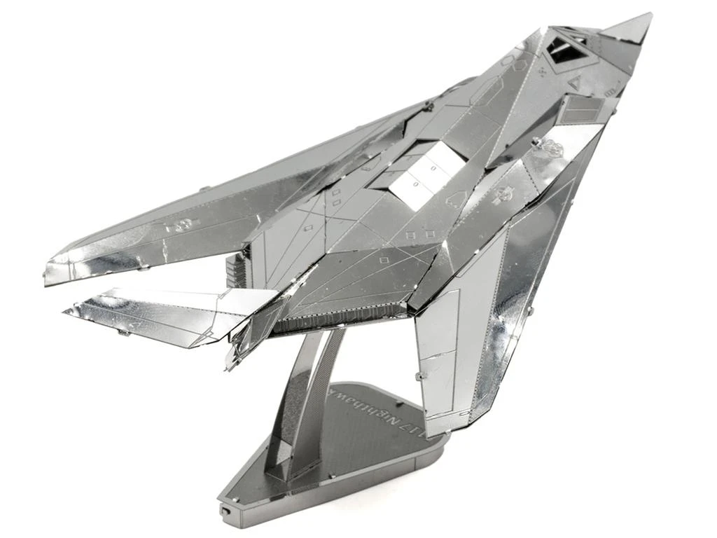 Metal Earth Lockheed Martin F-117 Nighthawk US Air Force Stealth Aircraft Steel Model Kit Moderate Difficulty 2