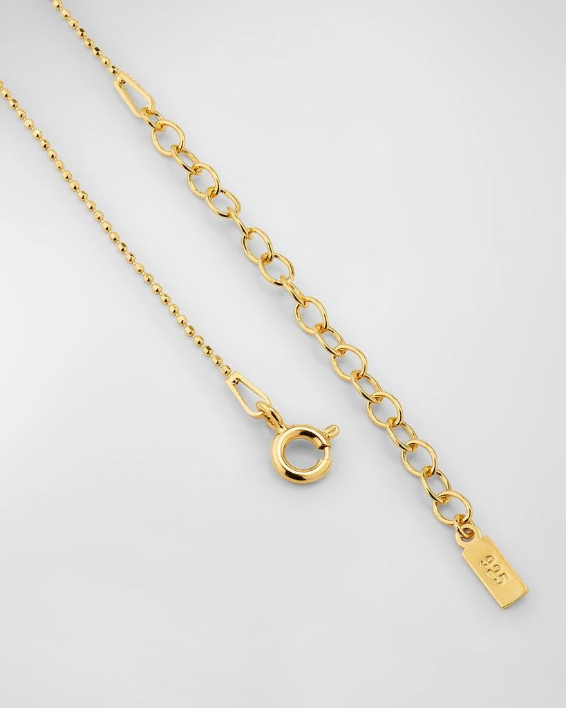Tai 14K Gold-Plated Sterling Silver 4-Letter Personalized Necklace 4
