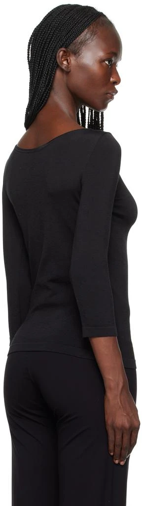 Wolford Black Cordoba Long Sleeve T-Shirt 3