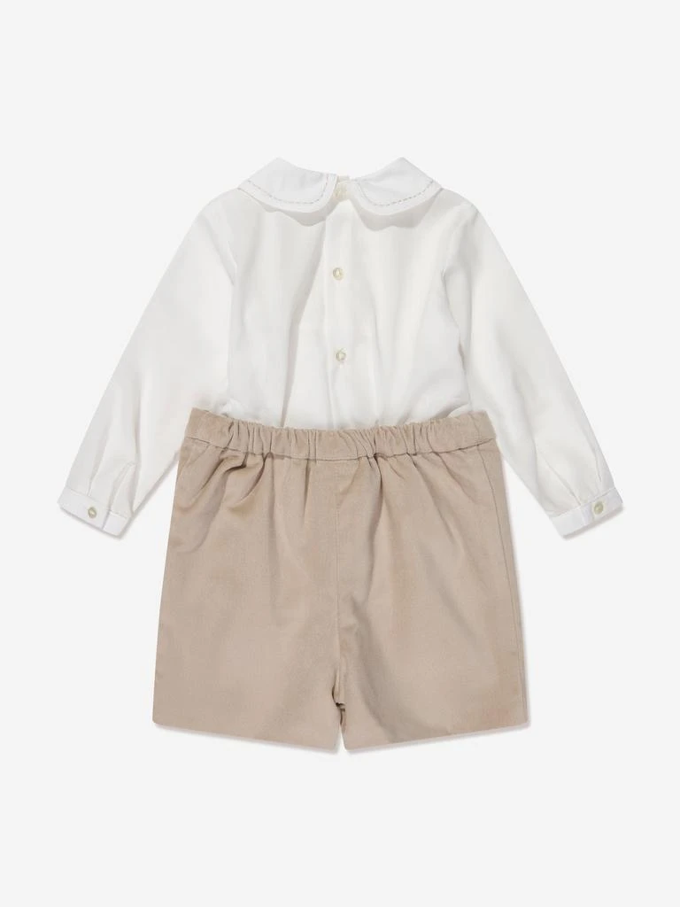 Sarah Louise Sarah Louise Baby Boys 2 Piece Set in Beige 2