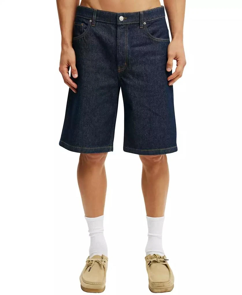 Cotton On Men's Baggy Denim Shorts 1