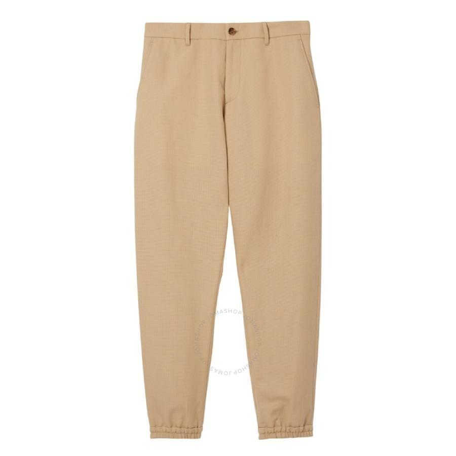 Burberry Springfield Wool Blend Tailored Jogging Pants