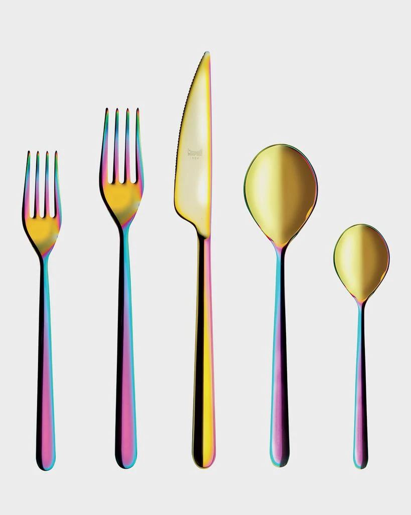 Mepra Linea Rainbow 20-Piece Flatware Set 1