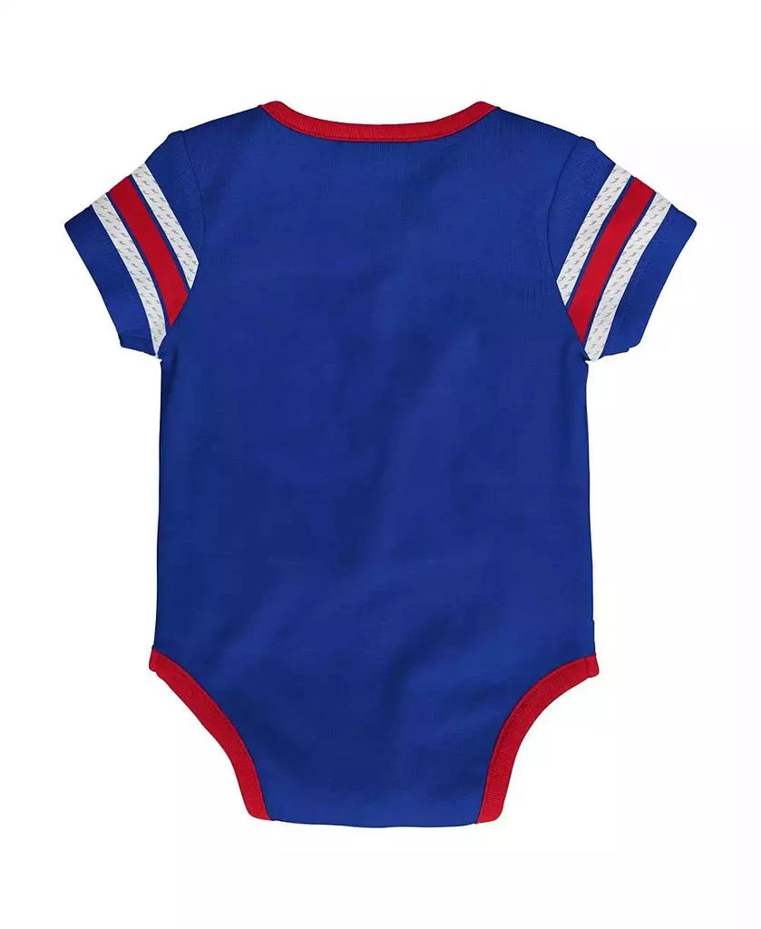 Outerstuff Baby Boys and Girls Blue New York Rangers Hockey Jersey Bodysuit 3