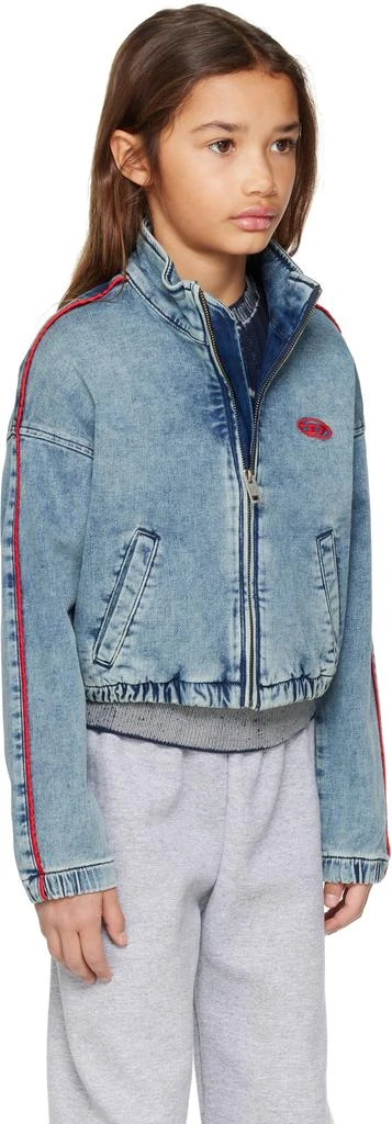 Diesel Kids Blue Jaxy Jjj Denim Jacket 2