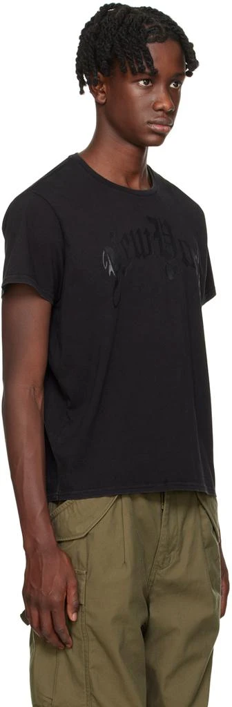 R13 Black 'New York' T-Shirt 2