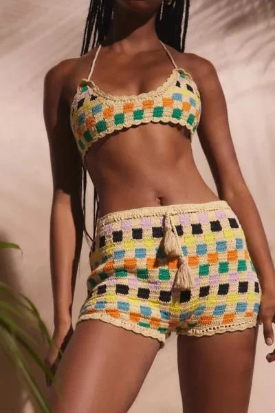 It's Now Cool It’s Now Cool Crochet Shortie Bikini Bottom 2