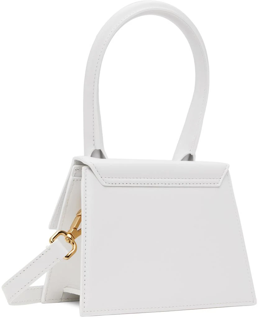 JACQUEMUS White Les Sculptures 'Le Chiquito moyen' Bag 3