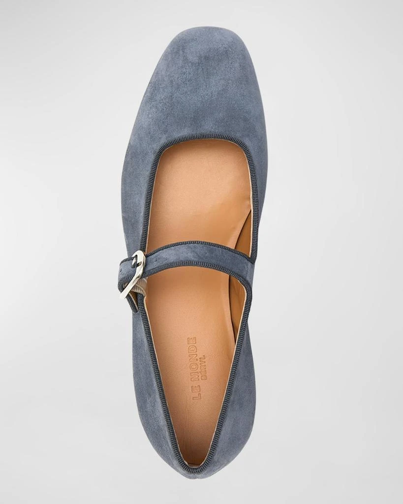 Le Monde beryl Classic Suede Mary Jane Ballerina Flats 3