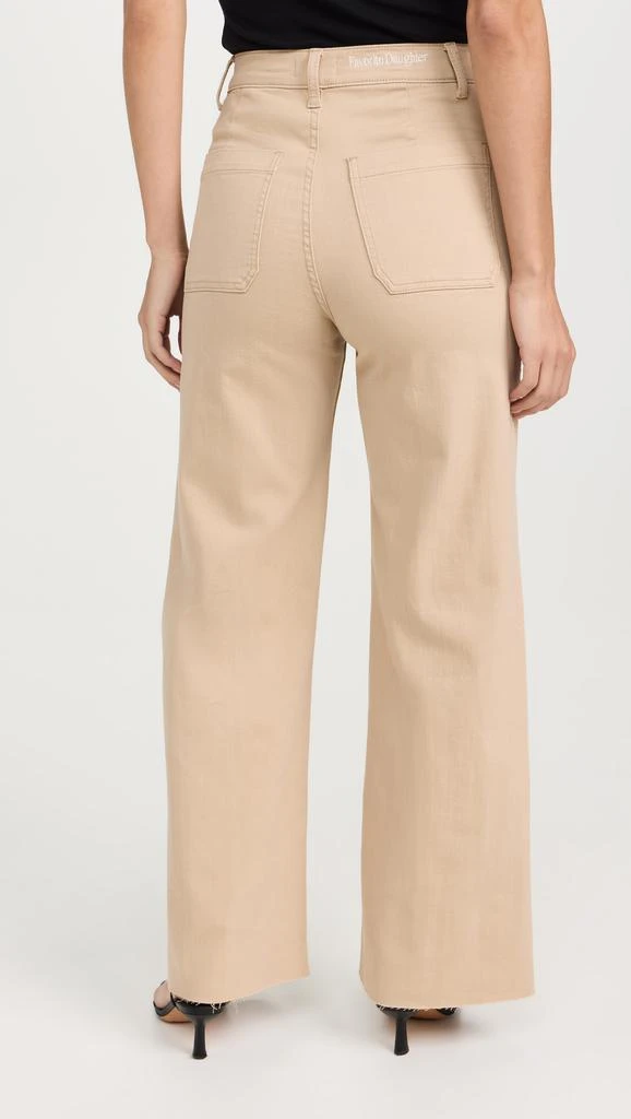 Favorite Daughter The Mischa Super High Rise Wide Leg Ankle Jeans 2