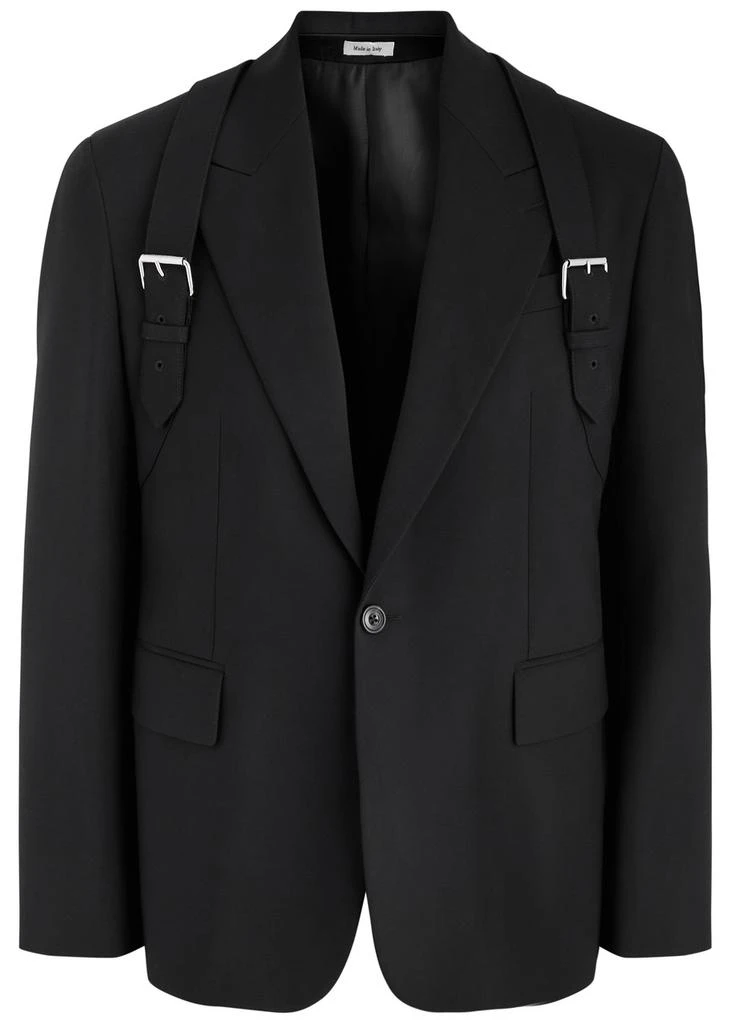 Alexander McQueen Harness wool blazer 1