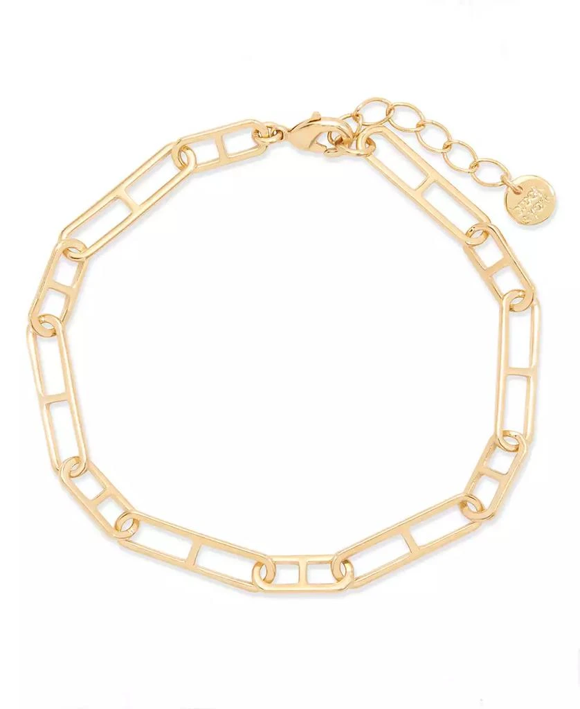 brook 
york 14K Gold-Plated Finnley Chain Bracelet