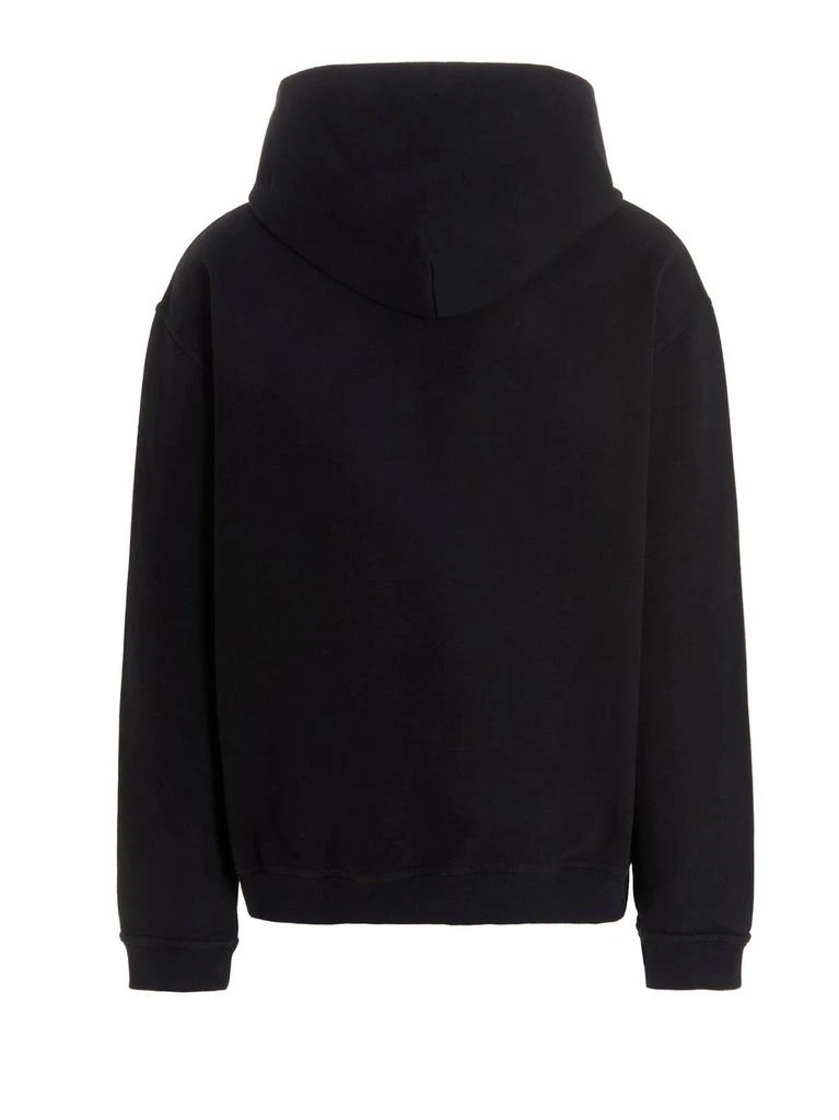 Maison Margiela Maison Margiela Logo Embroidered Hoodie 2