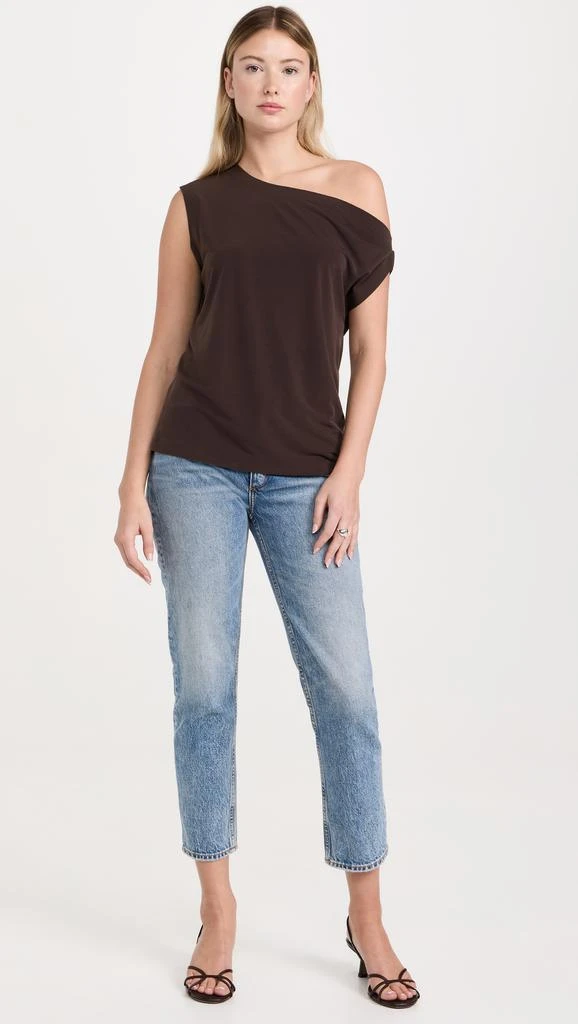 Norma Kamali Drop Shoulder Top 4