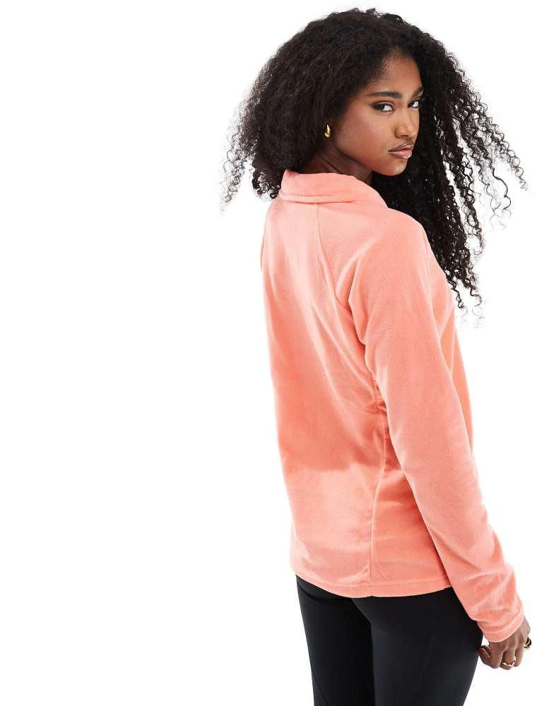 Columbia Columbia Glacial IV half zip fleece in pink 4