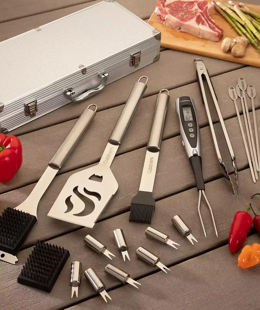 Cuisinart Deluxe Stainless-Steel Grill Set 14-Piece 11