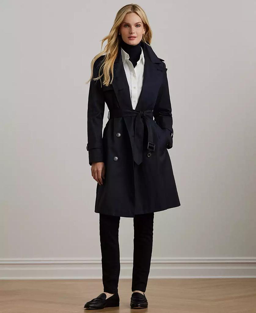 Ralph Lauren Women's Belted Water-Resistant Trench Coat