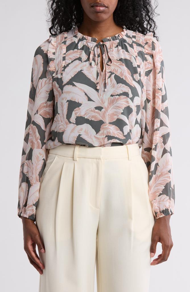 DR2 by Daniel Rainn Ruffle Long Sleeve Top
