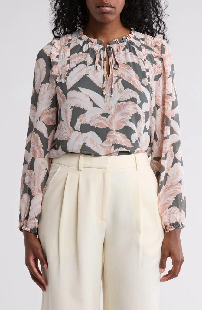DR2 by Daniel Rainn Ruffle Long Sleeve Top 1