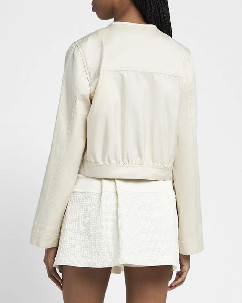 Moncler Chatel Button-Sleeve Jacket 3