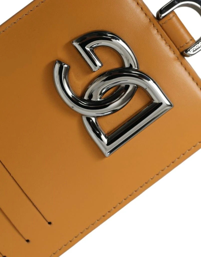 Dolce & Gabbana Calf Leather Cit Card Holder Clip On Men's Wallet 4