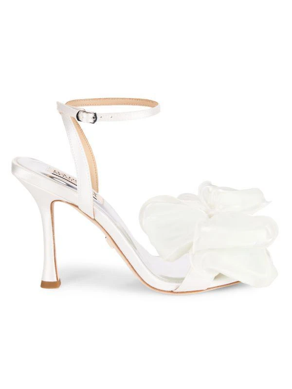 Badgley Mischka Nessie Bow Sandals 1