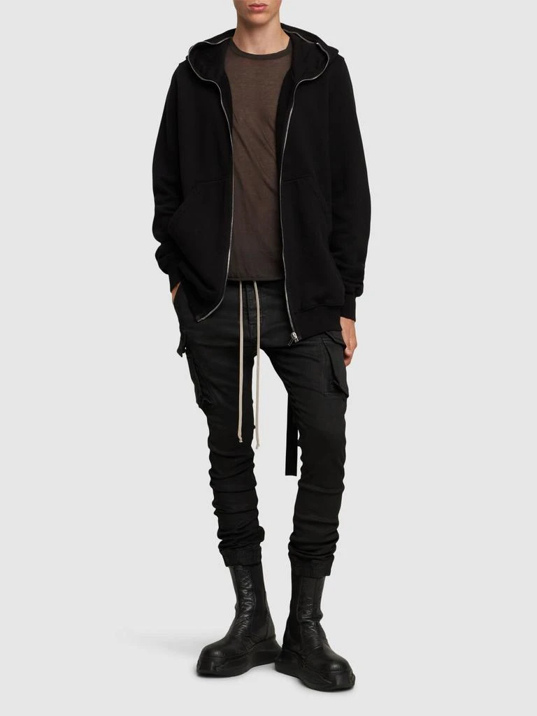 Rick Owens Mastodon Cut Waxed Denim Pants 1