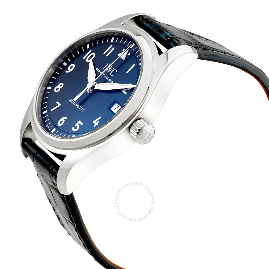 IWC Schaffhausen Pilots Automatic Midsize Blue Dial Unisex Watch IW324008 2