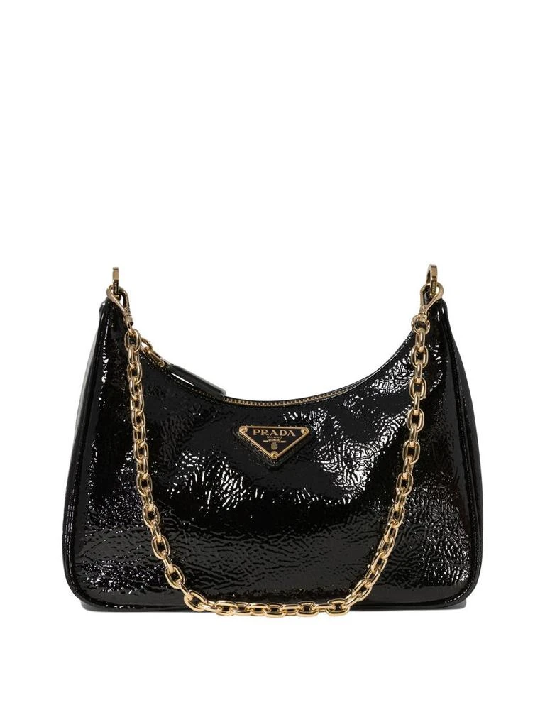 Prada Prada Prada Re-Edition Naplak Patent Leather Mini-Bag 1