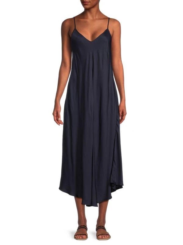L'Agence Lorraine Slip Midi Dress 1