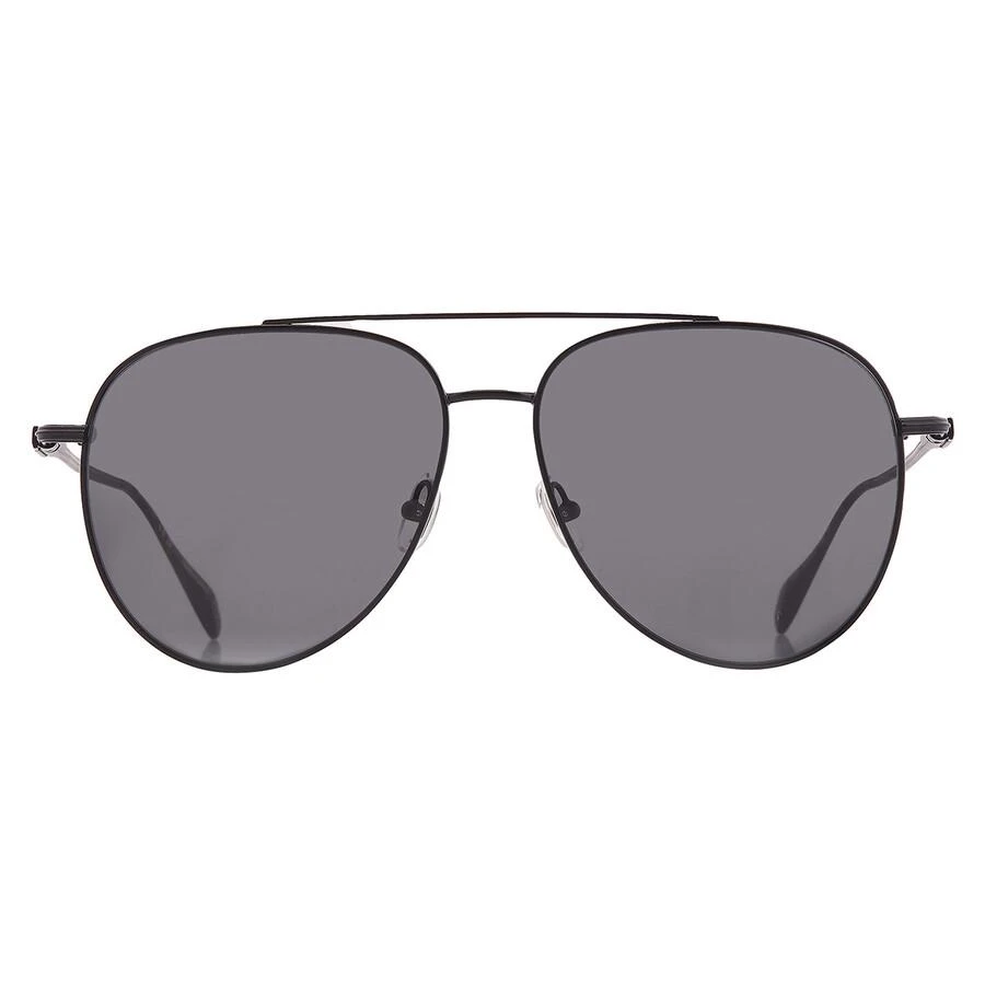 Salvatore Ferragamo Grey Pilot Men's Sunglasses SF308S 002 61