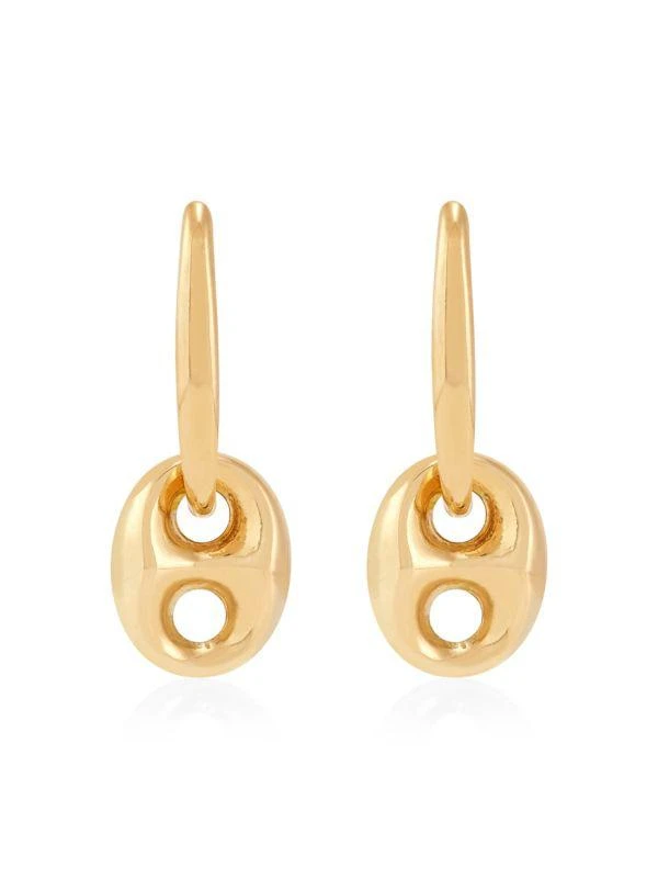Saks Fifth Avenue 14K Yellow Gold Drop Earrings 2