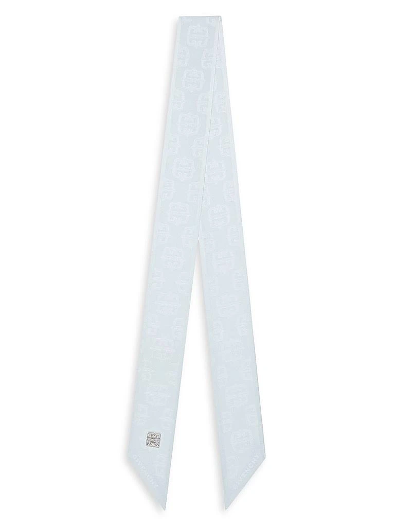 Givenchy 4G Liquid Bandeau in Silk with 4G Detail 1