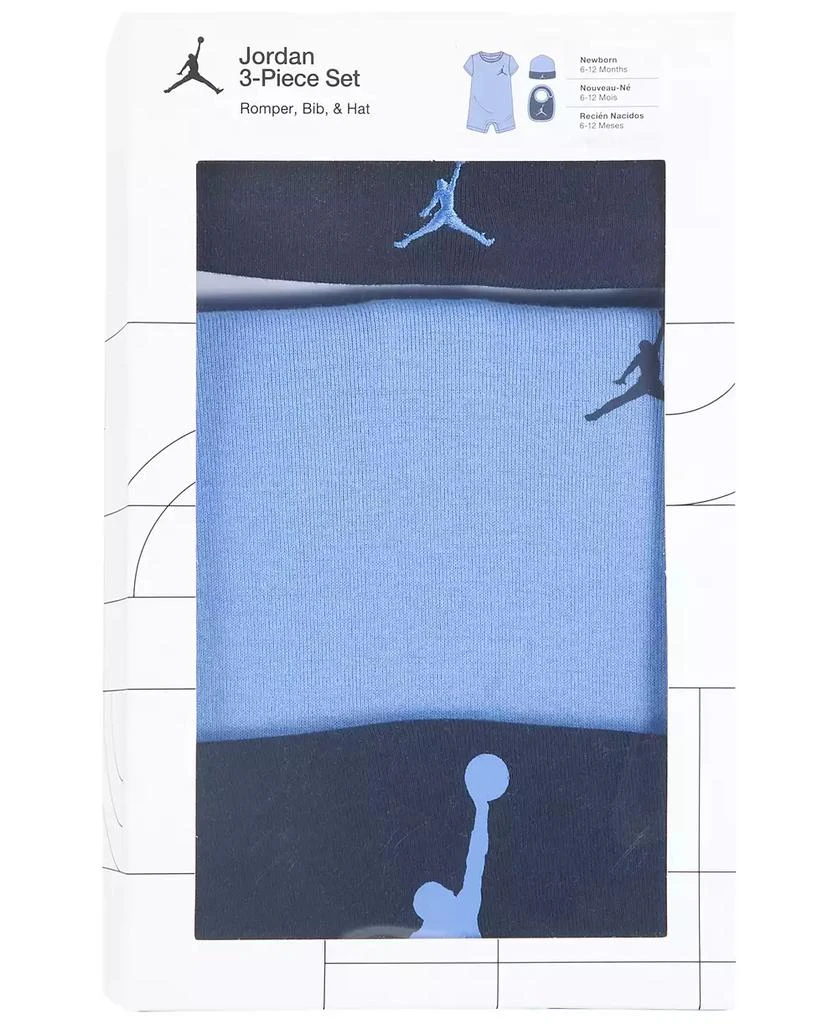 Jordan Baby Boys
 or Girls
 Jumpman Romper, Hat and Bib, 3-Piece Set 8