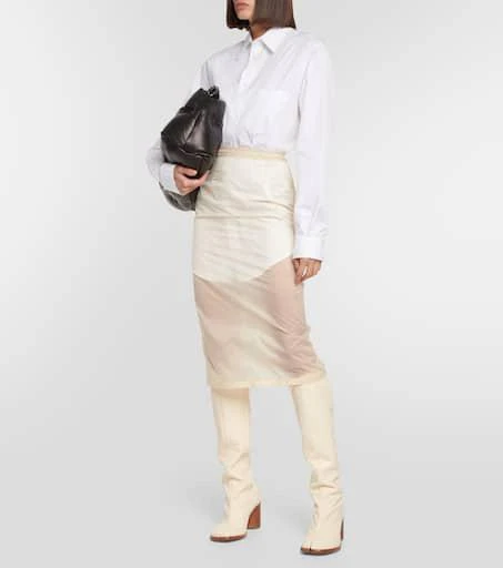 MAISON MARGIELA Tabi leather knee-high boots 2