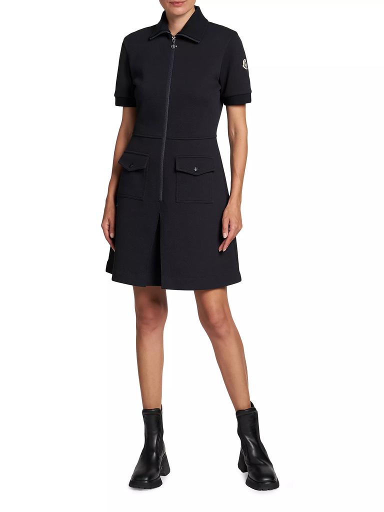 Moncler Cotton-Blend Minidress